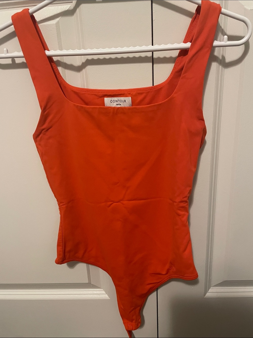 Aritzia Contour Bodysuit - Coral.